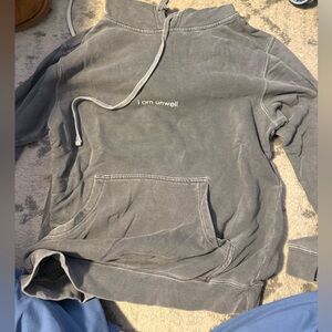 Gray Call Her Daddy i am unwell sweatshirt